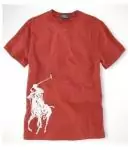 t-shirt polo 2019U hommes respirable occasionnelle mode pas cher simple rouge esf